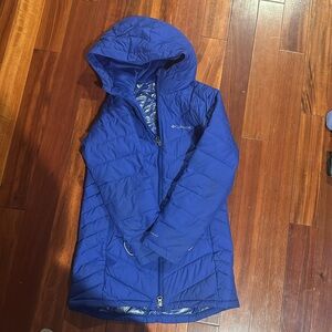 Columbia Girls M long puffer